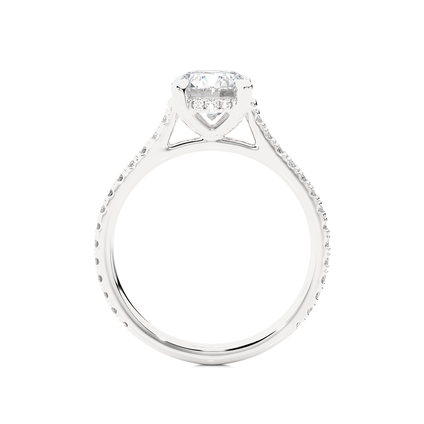 Glorious Side Stone Ring