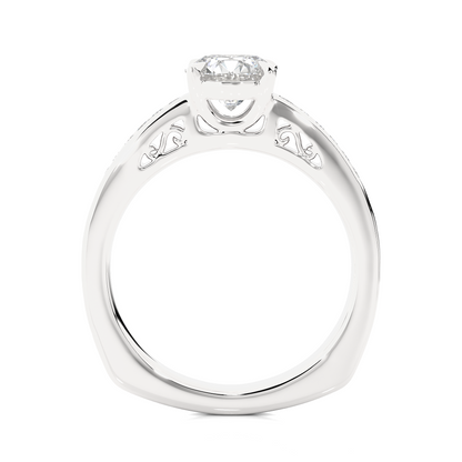 Lavish Side Stone Ring