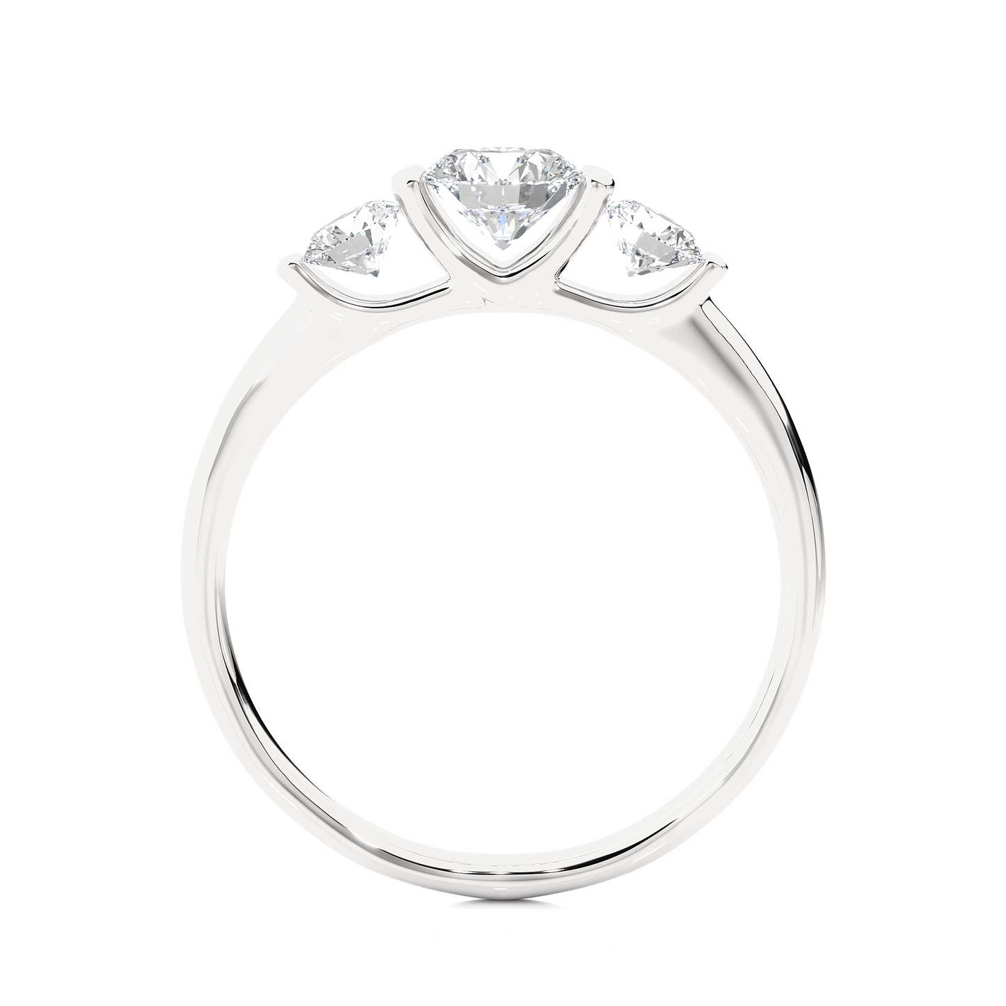 Unique Triplet Ring
