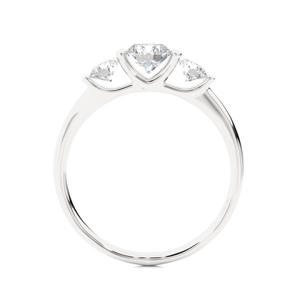 Unique Triplet Ring