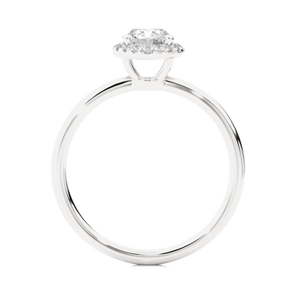 Classic Round Halo Ring