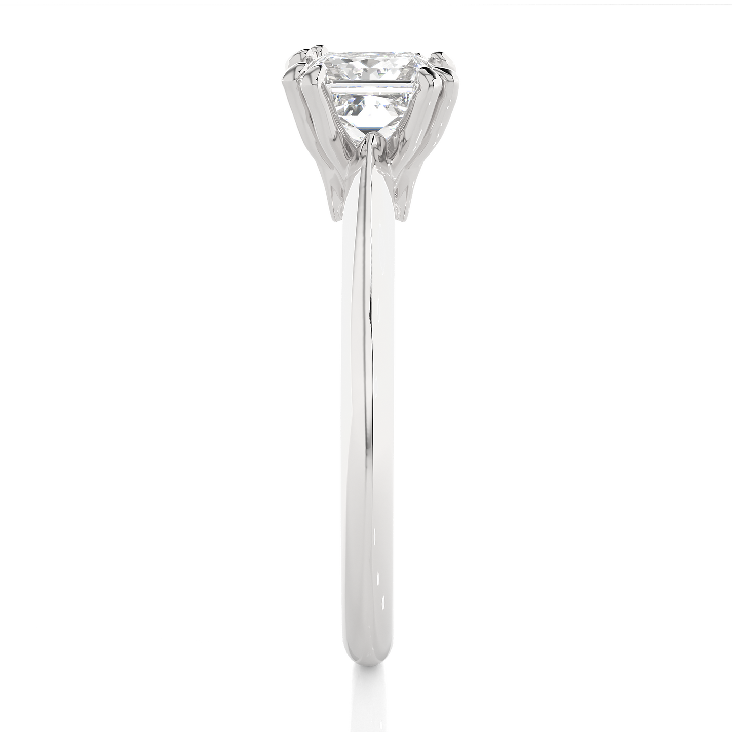 Classic Princess Solitaire Ring