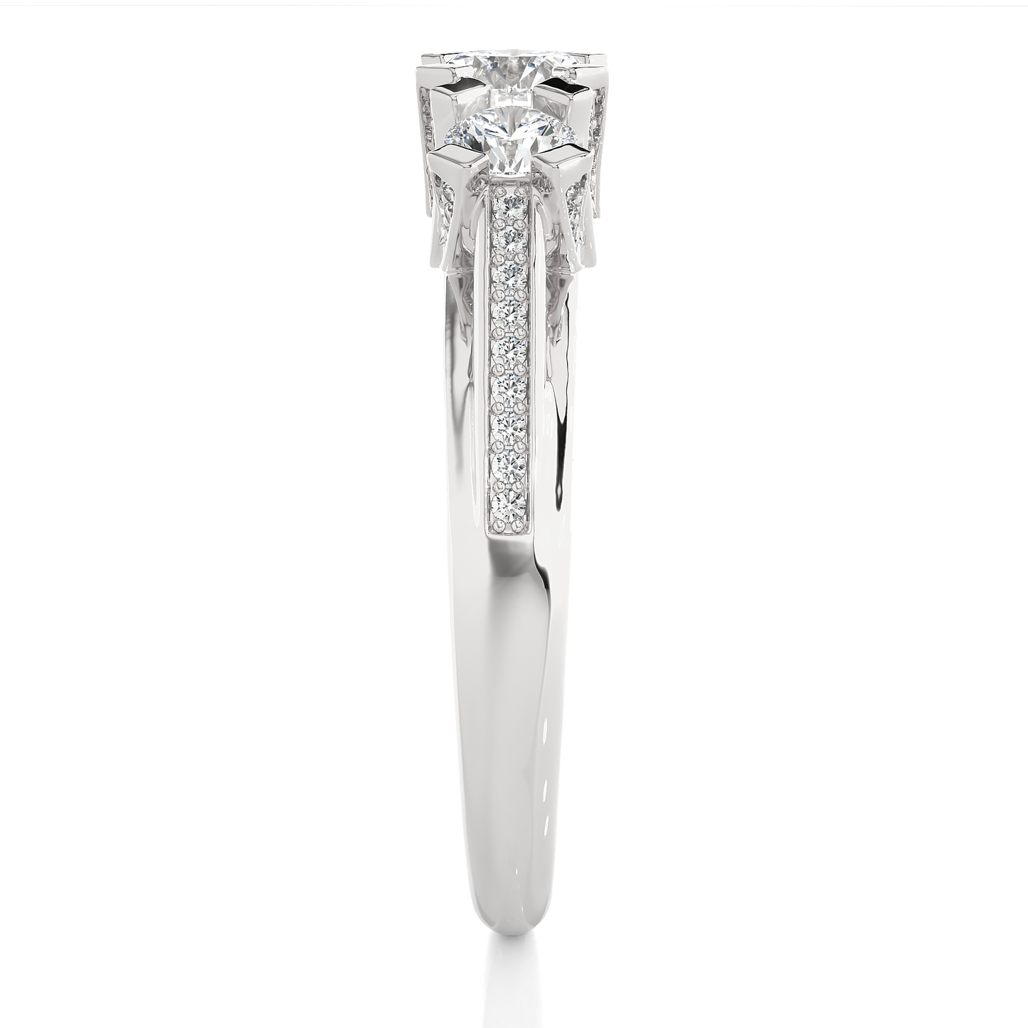 Queens Trio Ring