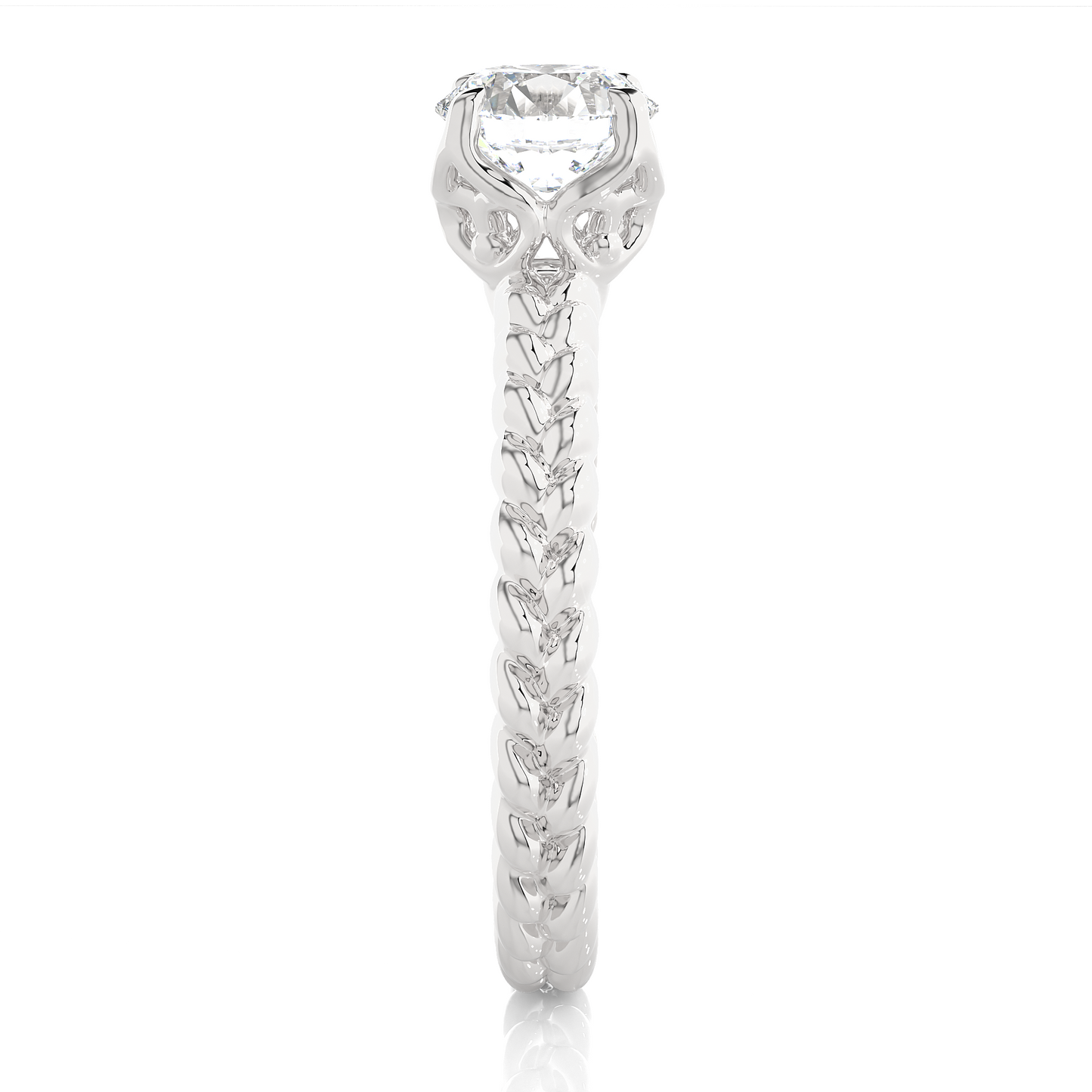 Vistara Solitaire Ring