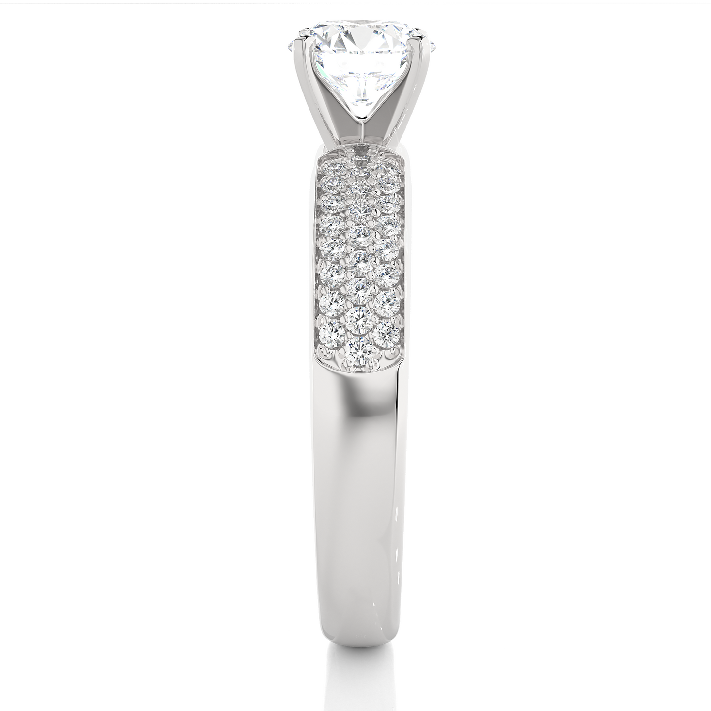 Elengant Pave Ring
