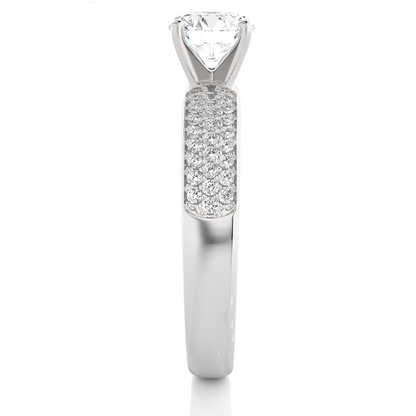 Elengant Pave Ring
