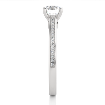 Aurora Side Stone Ring