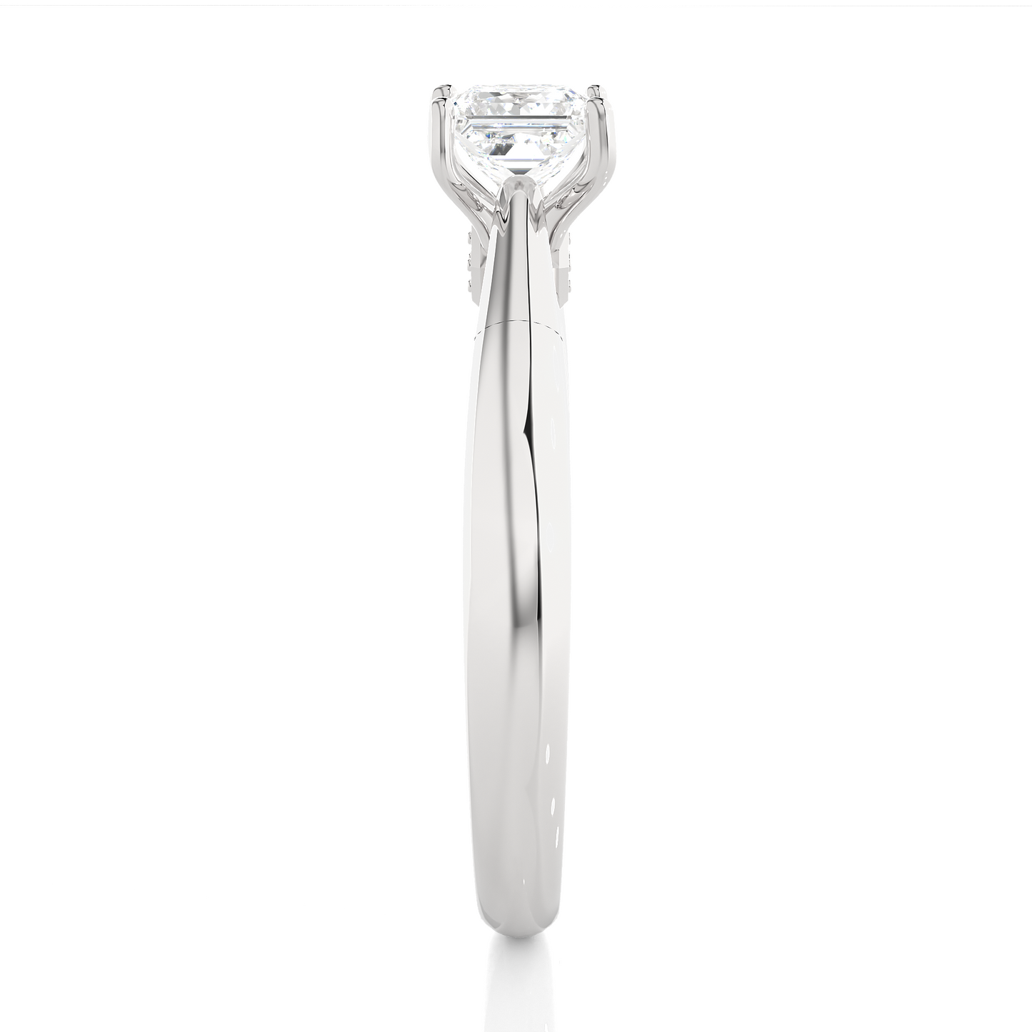 Prestige Princess With Small Stones Ring