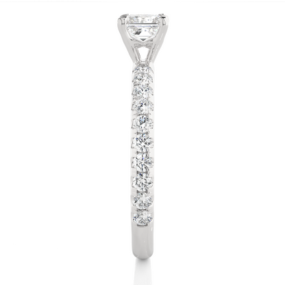 Imperial Princess Side Stone Ring