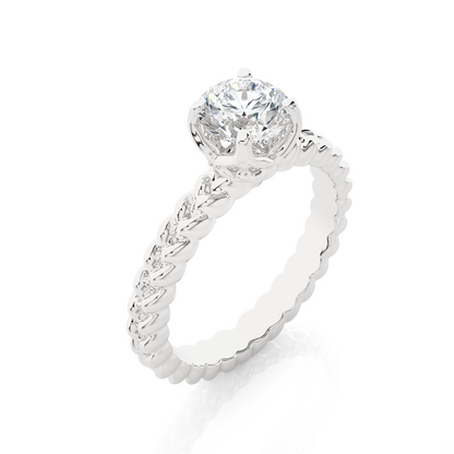 Vistara Solitaire Ring