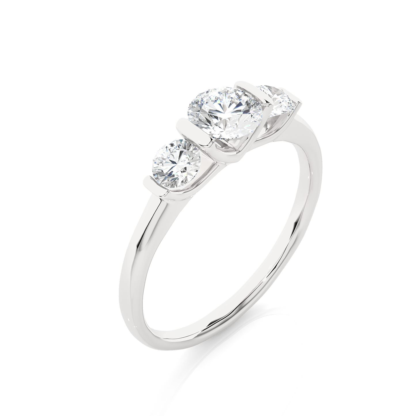 Unique Triplet Ring