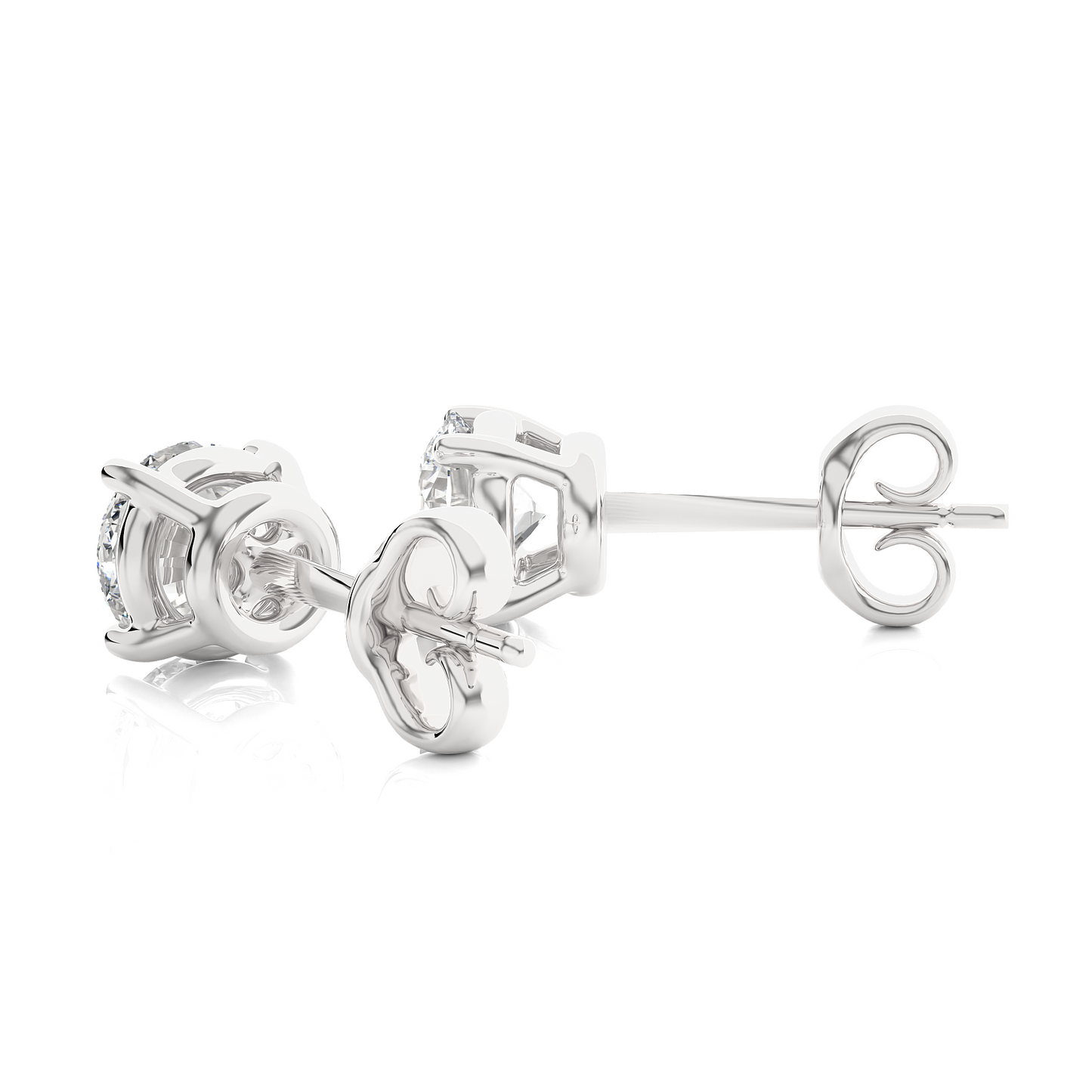 Basket Setting Round Studs
