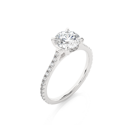 Glorious Side Stone Ring