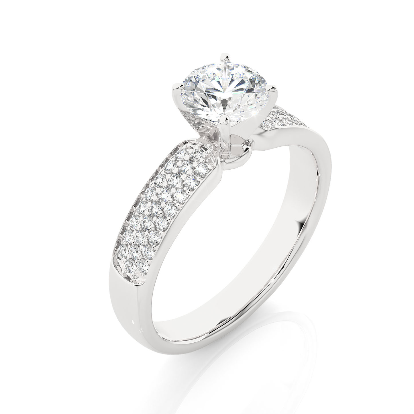 Elengant Pave Ring