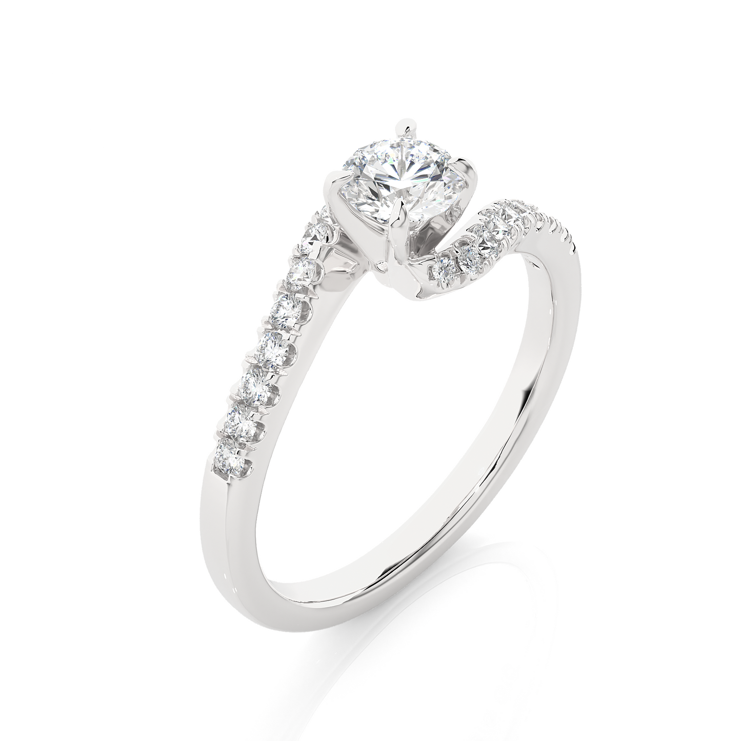 Mirage Side Stone Ring
