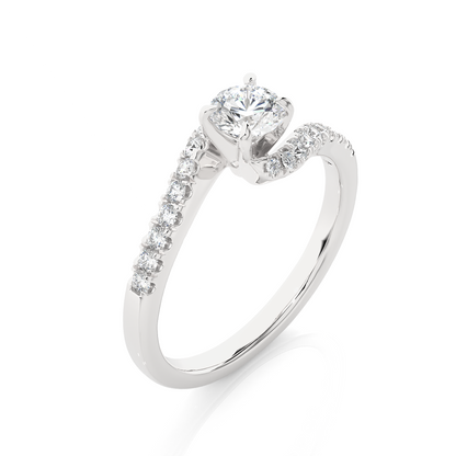 Mirage Side Stone Ring