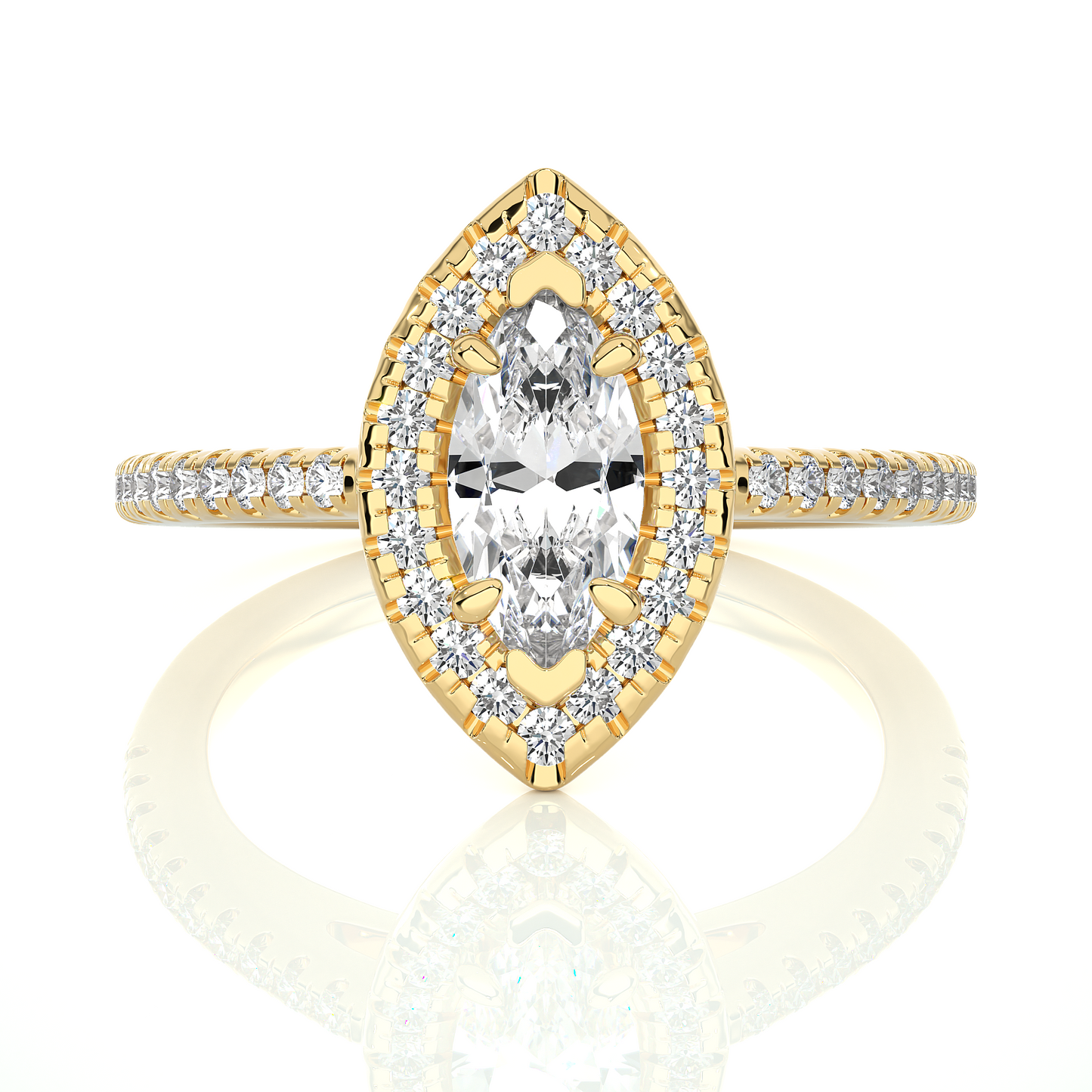 Ambrosia Marquise Ring
