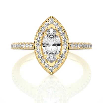 Ambrosia Marquise Ring