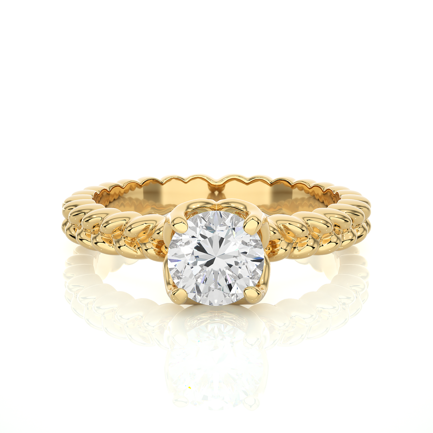 Vistara Solitaire Ring