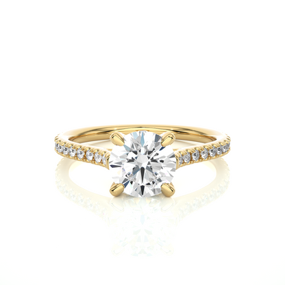 Glorious Side Stone Ring
