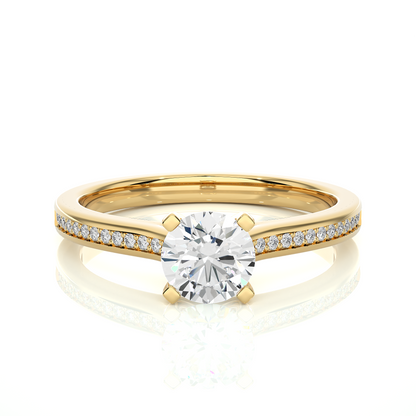 Aurora Side Stone Ring