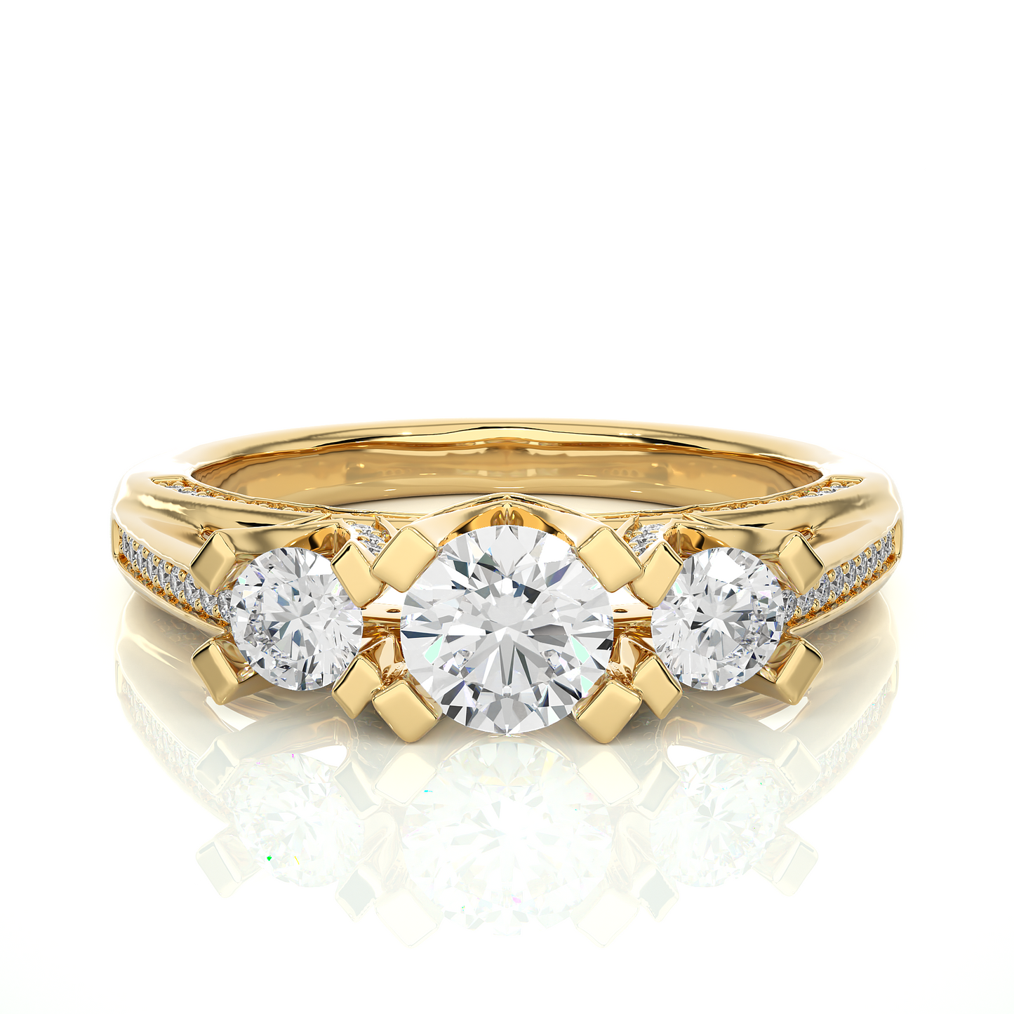 Queens Trio Ring