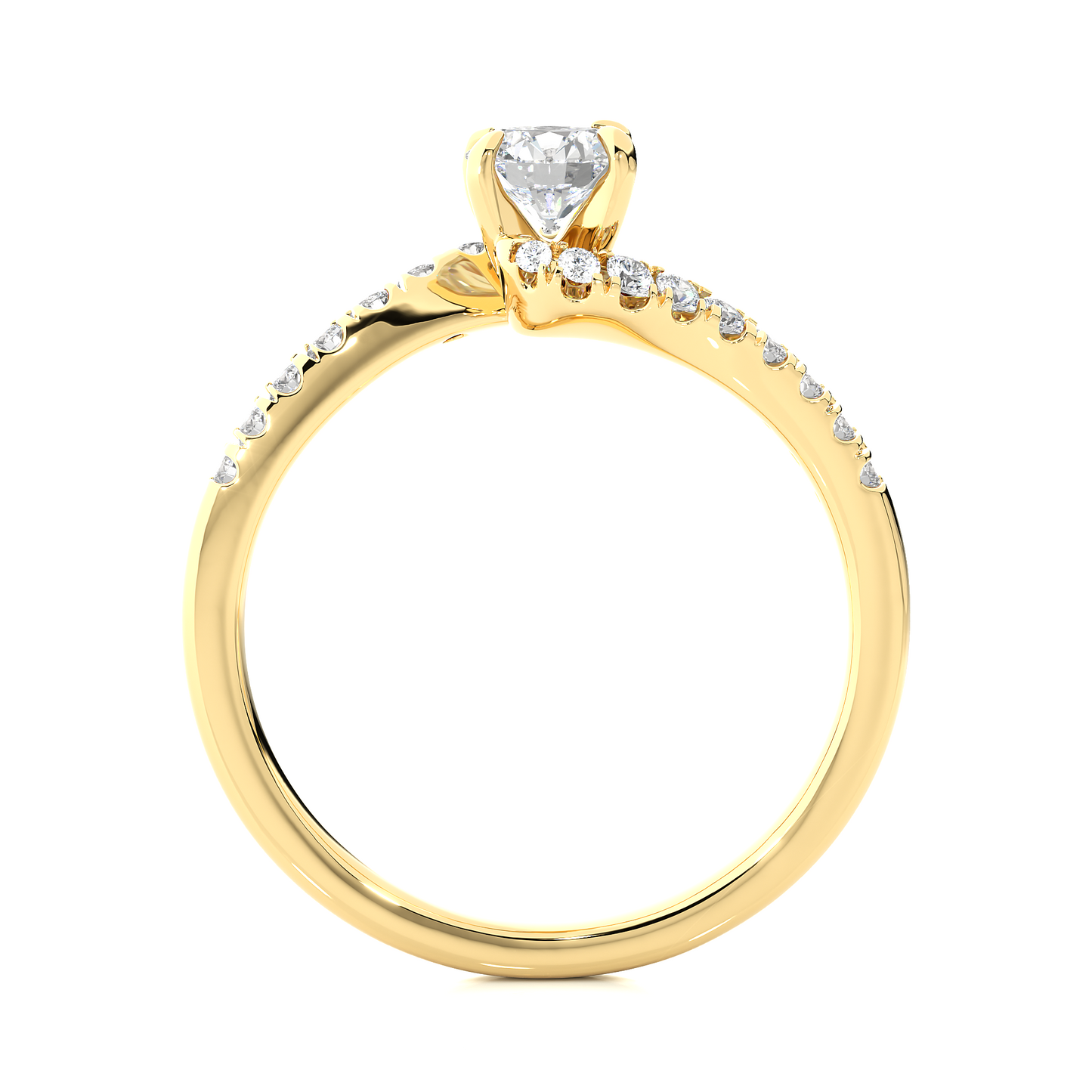 Mirage Side Stone Ring