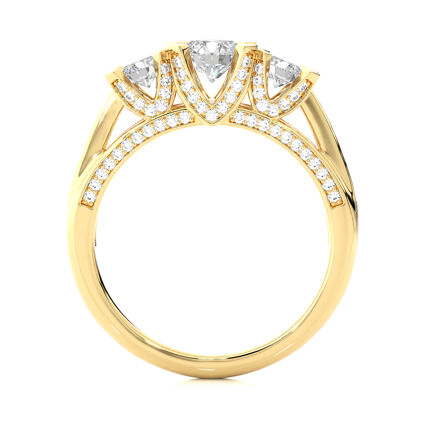 Queens Trio Ring