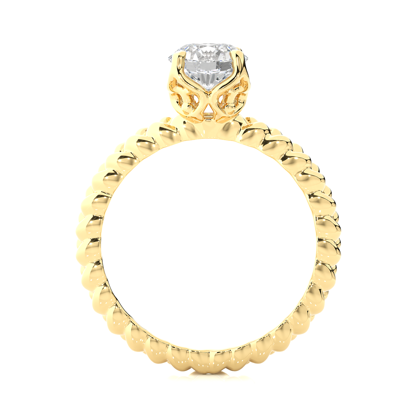 Vistara Solitaire Ring