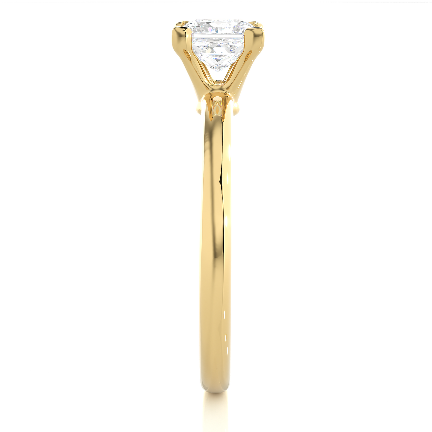 Prestige Princess With Small Stones Ring