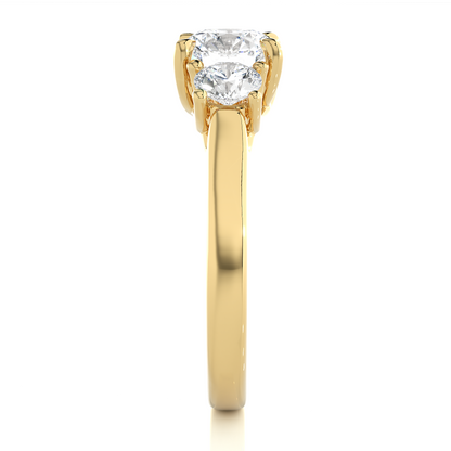 Elara Triplet Ring