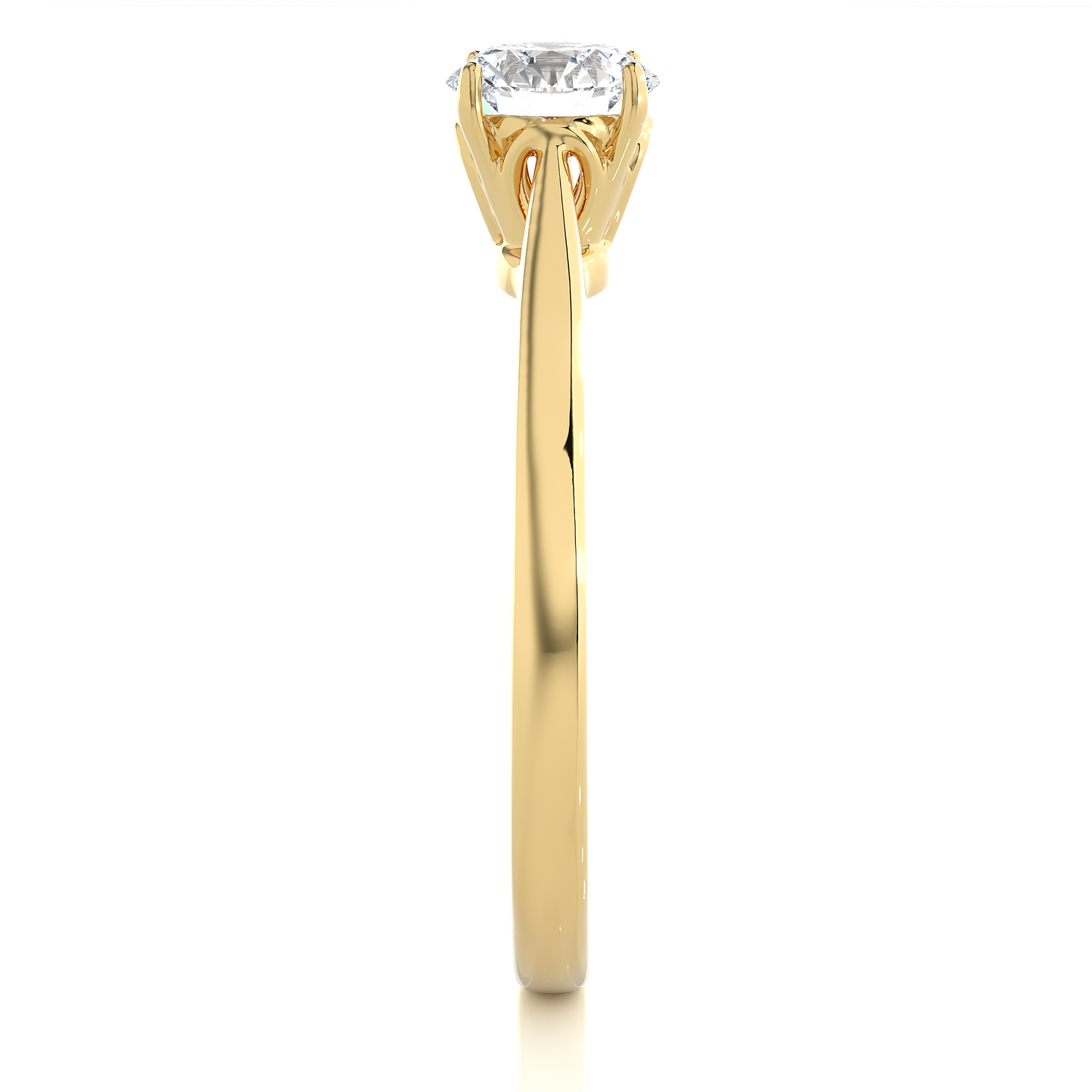 Stellar Solitaire Ring