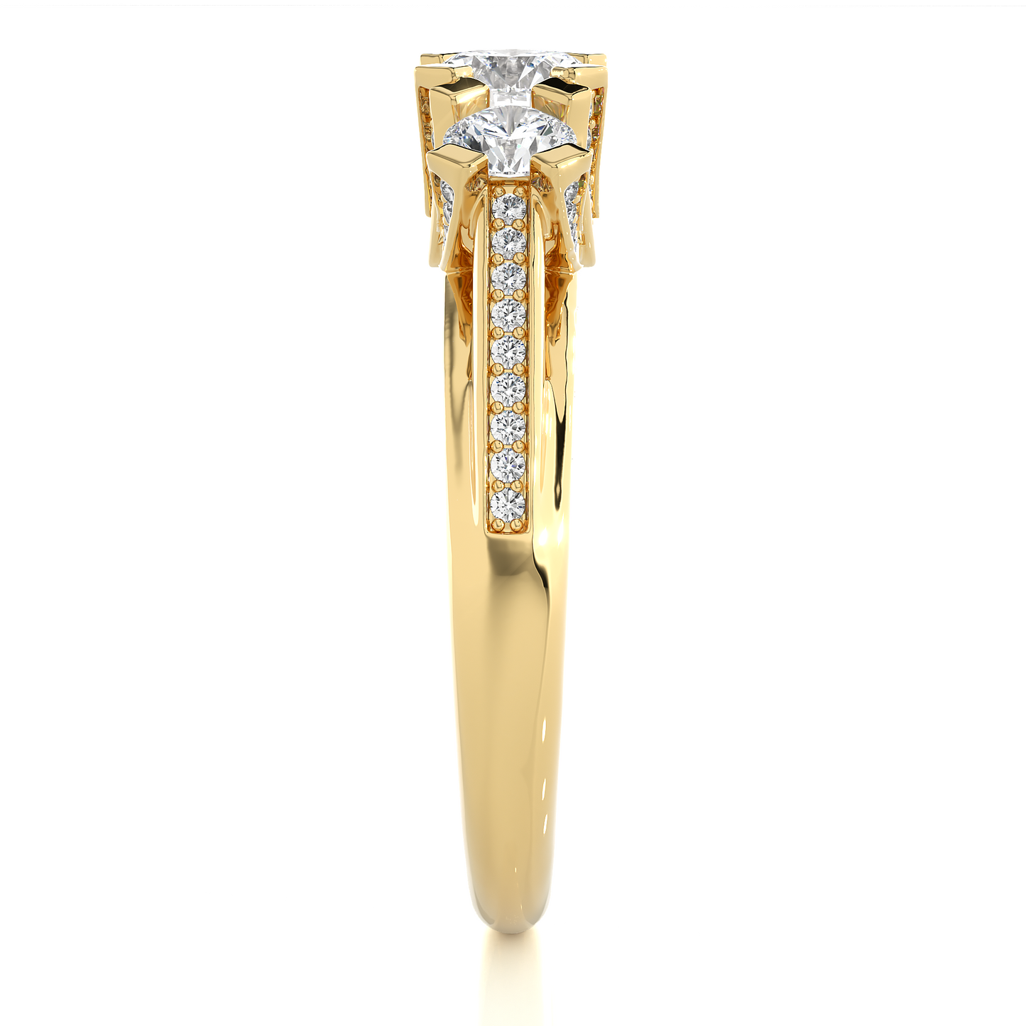 Queens Trio Ring
