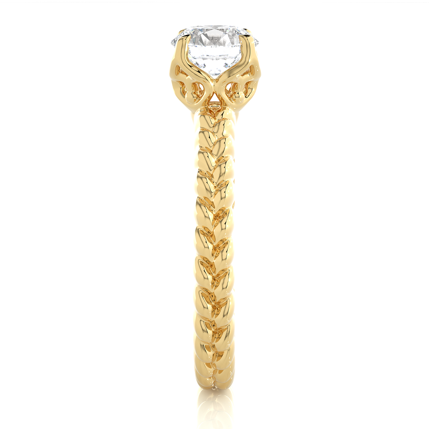 Vistara Solitaire Ring