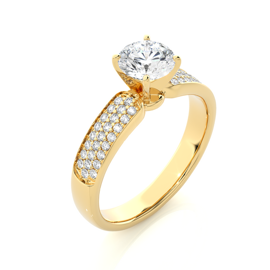 Elengant Pave Ring