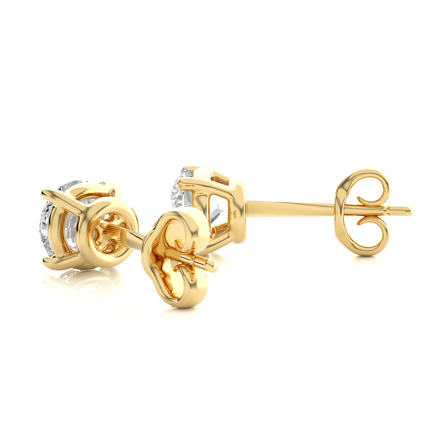 Basket Setting Round Studs