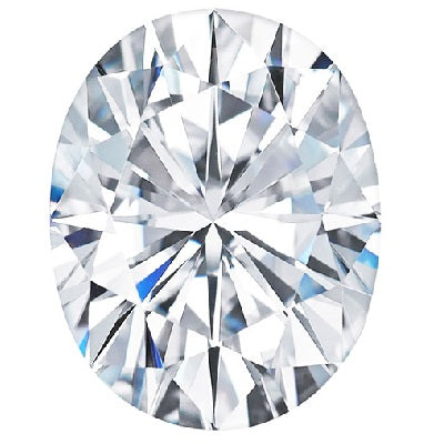 oval moissanite