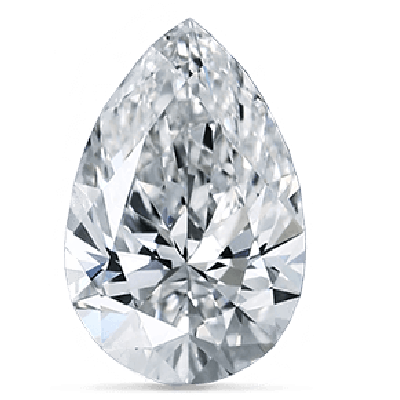 pear moissanite