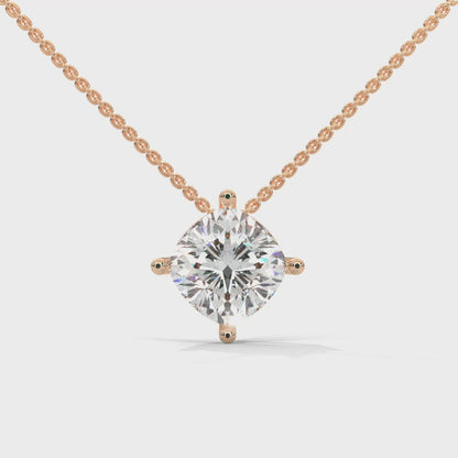 Rovienne Round Pendant With Chain
