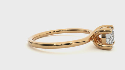 Enigma Solitaire Ring