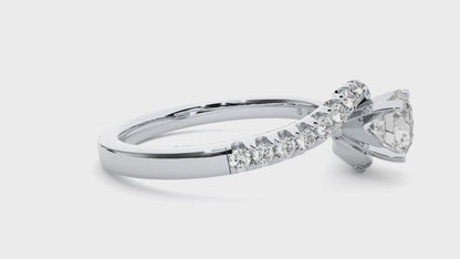 Mirage Side Stone Ring