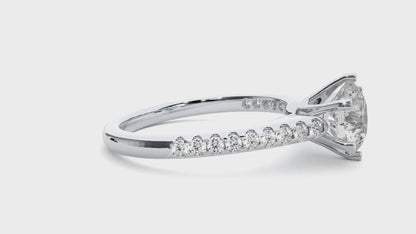 Signature Side Stone Ring