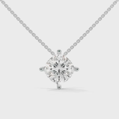 Rovienne Round Pendant With Chain