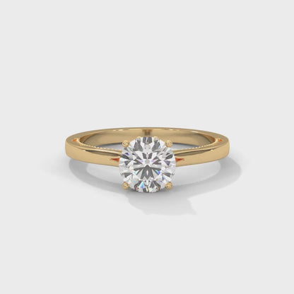 Brilliant Solitaire Ring