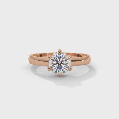 Regal Solitaire Ring