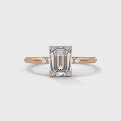 Prestige Emerald Cut Solitaire Ring