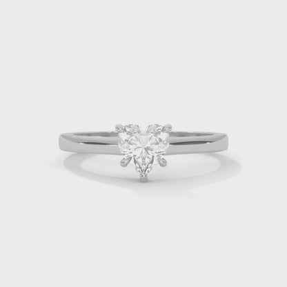 Divine Love Solitaire Ring