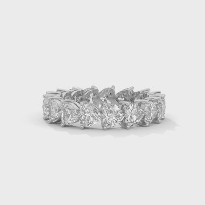 Heart Diamond Band