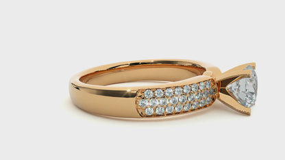 Elengant Pave Ring