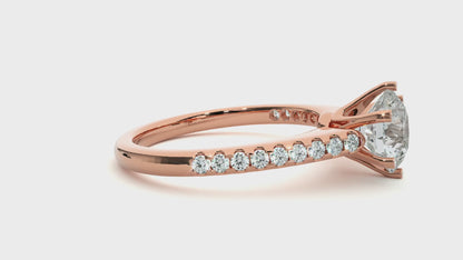 Signature Side Stone Ring